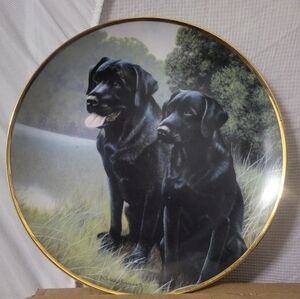 Sporting Companions Limited Edition Plate